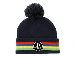 Marvel Playstation MÜTZE/Beanie SCHWARZ MIT BOMMEL NEU COOL von Marvel