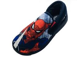 Marvel Spider-Man-Hausschuhe für Jungen, Marineblau, Größe 1 UK, 33 EU von Marvel
