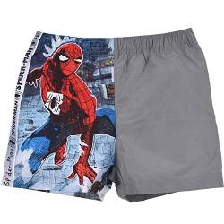 Marvel Spiderman Badeshorts für Jungen, Badehose Badeanzug Boxershorts, Surf Badeshorts Jungen, Magic-Badeshorts mit Farbwechsel, Größe 8 Jahre von Marvel