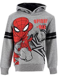 Marvel Spiderman Jungen Sweatshirt (Hellgrau,3 Jahre) von Marvel