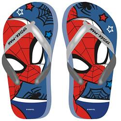 Marvel Spiderman Zehentrenner für Jungen, Sommerschuhe Spiderman, Geschenk für Jungen, Größe EU 32/33 - Blau von Marvel