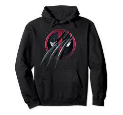 Marvel Studios Deadpool & Wolverine Slashed Icon with Claws Pullover Hoodie von Marvel