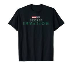 Marvel Studios Secret Invasion Series Title Logo Disney+ T-Shirt von Marvel