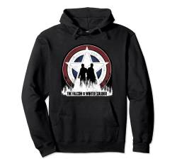 Marvel The Falcon and the Winter Soldier Silhouettes Pullover Hoodie von Marvel