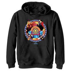 Marvel Unisex Kinder Dr Strange Circle Badge Hoodie, Schwarz, S von Marvel