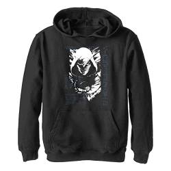 Marvel Unisex Kinder Moon Knight Grunge Hoodie, Schwarz, XL von Marvel