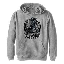 Marvel Unisex Kinder Panther Paw Hoodie, Sportlich Heather, S von Marvel