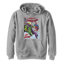 Marvel Unisex Kinder Spiderman Comic Hoodie, Sportlich Heather, L von Marvel