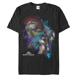 Marvel Unisex Thor Ragnarok-Warriors Organic Short Sleeve T-Shirt, Black, XL von Marvel