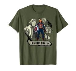 Marvel WHAT IF…? Captain Carter Super Soldier T-Shirt von Marvel