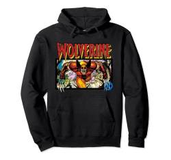 Marvel X-Men Retro Wolverine 90s Pullover Hoodie von Marvel