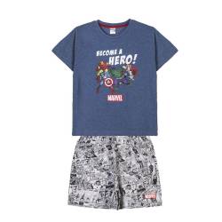 Schlafanzug Für Kinder Marvel Grau - 10 Jahre von Marvel
