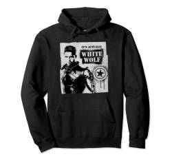 The Falcon and the Winter Soldier Bucky Barnes White Wolf Pullover Hoodie von Marvel