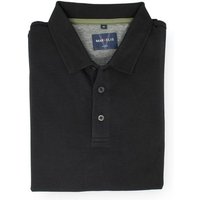 MARVELIS Poloshirt Poloshirt - Piqué - Einfarbig - Schwarz von Marvelis