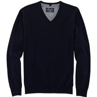 MARVELIS V-Ausschnitt-Pullover Pullover - Casual Fit - V-Ausschnitt - Einfarbig - Marine (1-tlg) von Marvelis