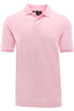 Marvelis Casual Modern Fit Poloshirt Kurzarm pink von Marvelis