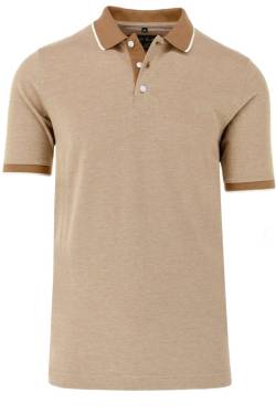 Marvelis Modern Fit Poloshirt Kurzarm caramel von Marvelis