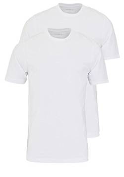 Marvelis T-Shirt weiß Rundhals 2er Pack 2816/00/00, Weiß, L von Marvelis