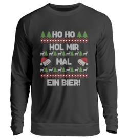 Weihnachtspullover Ho Ho HOL Mir mal EIN Bier I Weihnachtspullover Damen Herren I Unisex I Ugly Christmas Sweater I Bedruckt in Germany I Weihnachts Pulli I Bier Geschenk von Marvelous Life