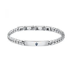 Maserati Jewels Herren Armband aus Stahl, blau IP - JM222AVD05 von Maserati