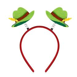 Feiertags-Stirnbänder, süße Oktoberfest-Hutaufsätze, toller Spaß, Oktoberfest, Feiertagsthemen, Weihnachtsfeier, Fotostand Schweißband Stirnband Set (L, One Size) von Mashaouyo