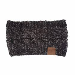 Haarband Wollgarn Buntes Punktgarn Acrylgarn Damen Stirnband Haarschmuck Damen Winter Warm Stirnband Skifahren Strickmütze Ohrwärmer Stirnbänder Stirnband Winter Herren (U, One Size) von Mashaouyo