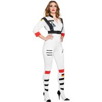 Maskworld Kostüm Sexy Astronautin, Alle ins All: toller Overall für Raumfahrerinnen! von Maskworld