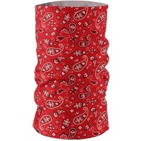 Maskworld Verkleidungsmaske Schlauchschal Bandana rot, Elastisches Halstuch für alle Gelegenheiten von Maskworld
