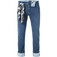 Mason's Herren Jeans blau Baumwoll-Stretch von Mason's