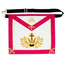 Masonic Rose Croix Schürze 18th Degree von Masonic