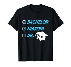 Master Hut Master Abschluss Master 2024 T-Shirt von Master Abschluss Geschenke für Frauen und Männer