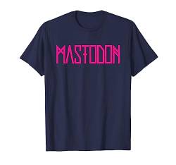 Mastodon – Hot Pink Logo T-Shirt von Mastodon