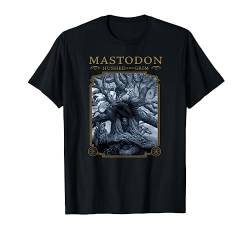Mastodon - Hushed and Grim Cover Tracklist Back Print T-Shirt von Mastodon
