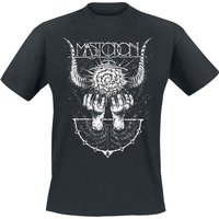 Mastodon T-Shirt - Horned Cosmos - S bis 4XL - für Männer - Größe 3XL - schwarz  - Lizenziertes Merchandise! von Mastodon