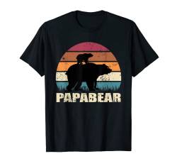 Papabear Daddy Bear Familie Baby Neugeborenes Bär Papa Bär T-Shirt von Matching Family Baby Newborn Paternity Gifts