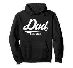 Papa Est. 2024 Vatertag Familie Matching Daddy New Dad Pullover Hoodie von Matching Pregnancy Announcement 2024 Family Gifts