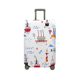 Mateju Kofferschutzhülle Elastisch Kofferhülle 18-32 Zoll, 3D-Cartoon-Auto Gepäck Cover Reisekoffer Hülle Trolley Case Schutzhülle Luggage Cover Waschbare Staubdichte Kofferbezug (Fähre,XL) von Mateju