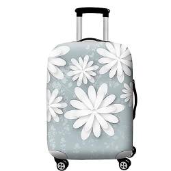 Mateju Suitcase Cover 18-32 Inch Luggage Covers Protectors, 3D Trolley Case Protective Cover Washable Anti-Scratch Elastic Cheap Travel Suitcase Protector (Sterne Blume,L) von Mateju