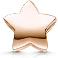 Materia Bead Stern Star Element 10 x 10mm Rosegold 1268, Sterlingsilber, rosevergoldet von Materia