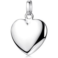 Materia Herzanhänger Damen Silber Liebe Herz KA-272, 925 Sterling Silber, rhodiniert von Materia