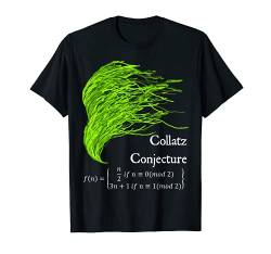 Nerdy Collatz Conjecture 3 n+1 Mathematiklehrer, Grün T-Shirt von MathWare