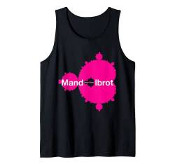 Nerdy Mandelbrot Mandelbrot Chaos Physik Mathematiklehrer Geschenk Tank Top von MathWare