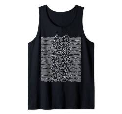 Nerdy Pulsar Waves Unknown Pleasures Geowissenschaftslehrer Tank Top von MathWare