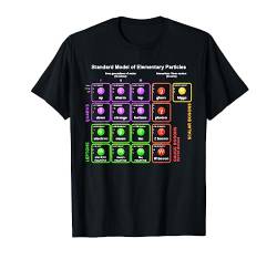 Nerdy Sheldon Standardmodell Particle Physiics Science Nerd T-Shirt von MathWare