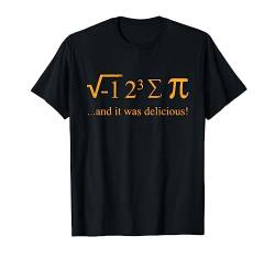 Mathe Student Mathematiker Witz I ate some Pie Spaß T-Shirt von Mathematik Studenten Lehrer Mathe Studium Geschenk