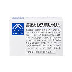 Matsuyama M-Mark Dense Foam Face Wash Soap 120g von Matsuyama
