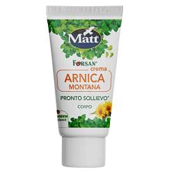 Forsan Arnica Montana Körpercreme nützlich zur Bekämpfung der Muskelermüdung verleiht der Haut ein beruhigendes Gefühl, 50 ml von Matt