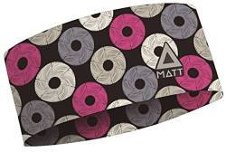 MATT - Coolmax Headband - Unisex Stirnband für das ganze Jahr, Farbe MA:BEARINGS von Matt