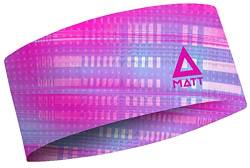 MATT - Coolmax Headband - Unisex Stirnband für das ganze Jahr, Farbe MA:RIPPED ROSE von Matt