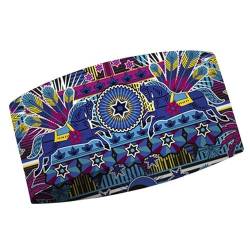 MATT Summer Headband Catalina Estrada eco made (Haarband / Stirnband, Coolmax Eco), Farbe:Starry Night AZ von Matt